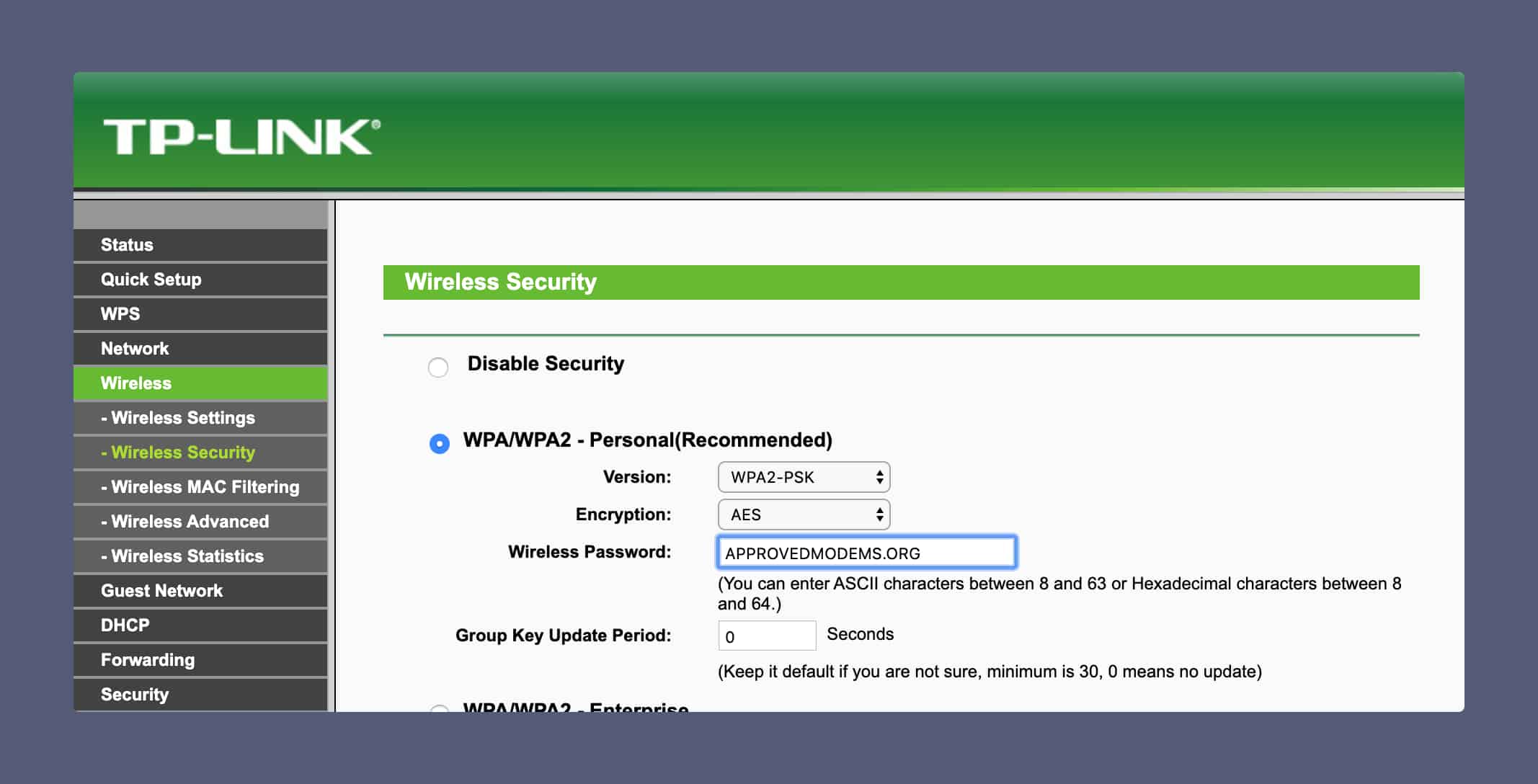 FINDING THE NETWORK SECURITY KEYS USING WIFI ROUTERS CONTROL PANEL