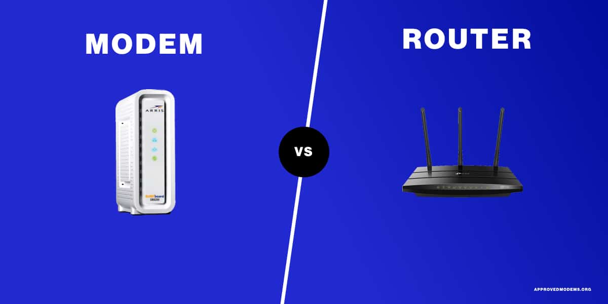 Modem vs Wireless Router