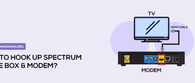 How to Hook Up Spectrum Cable Box & Modem