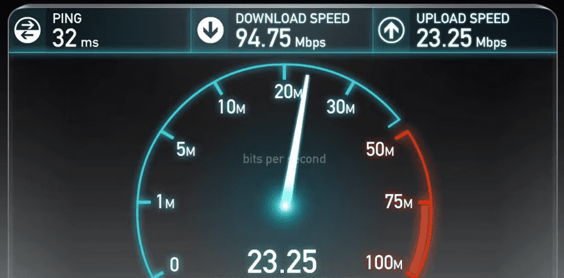 Xfinity Performance Speed Test (100 Mbps)