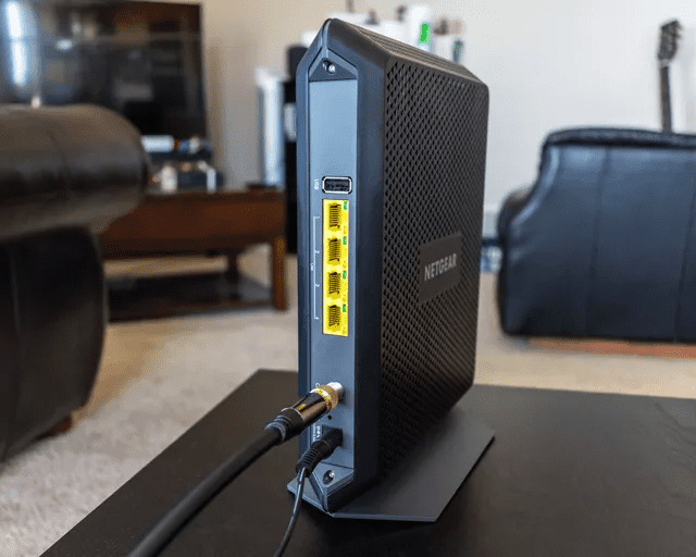 Connect Cox cable to Netgear Router/Modem