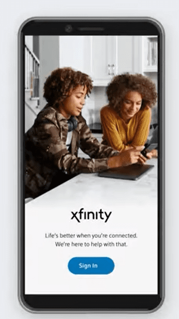 Sign in to Xfinity App