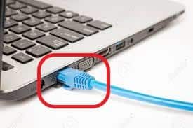 Connect Ethernet to laptop