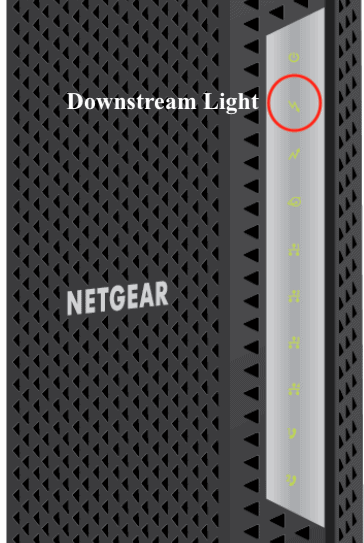 Downstream Light on Netgear