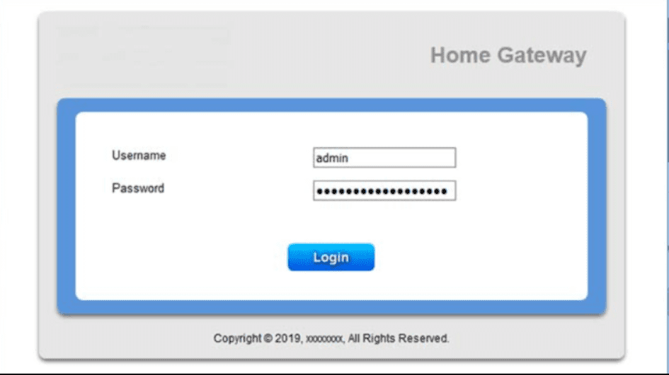 Log in with your username and password