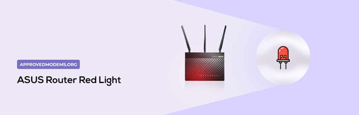 ASUS Router Red Light