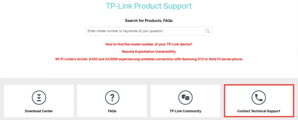 Contact TP-Link Deco Support