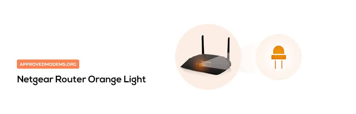 Netgear Router Orange Light