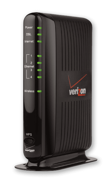 Verizon DSL Router Lights
