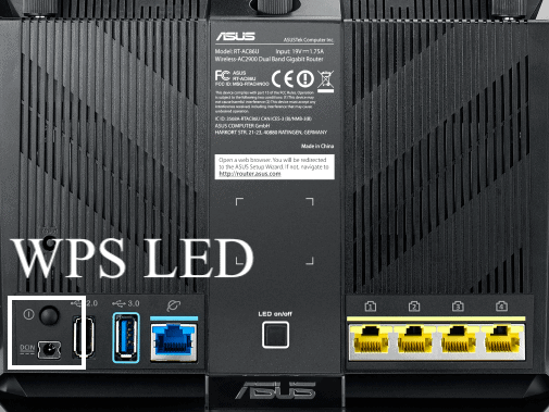 WPS LED on Asus Router