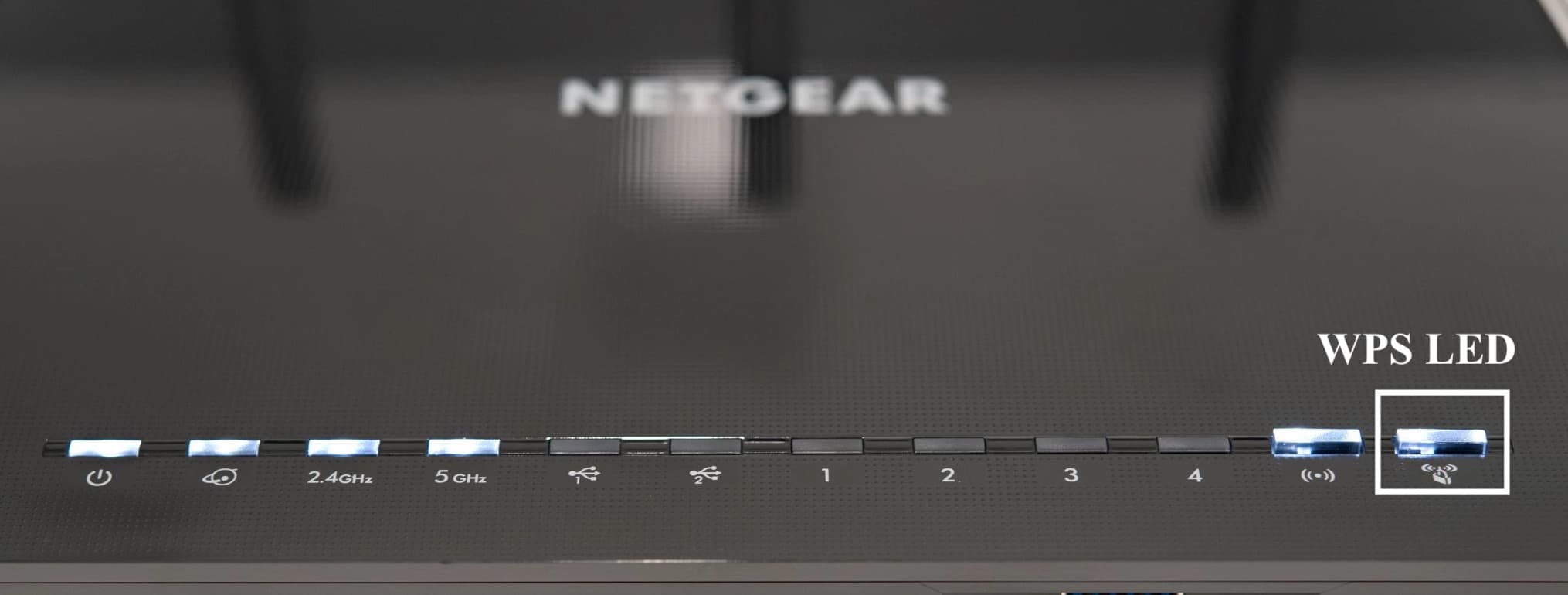 WPS LED on Netgear Router