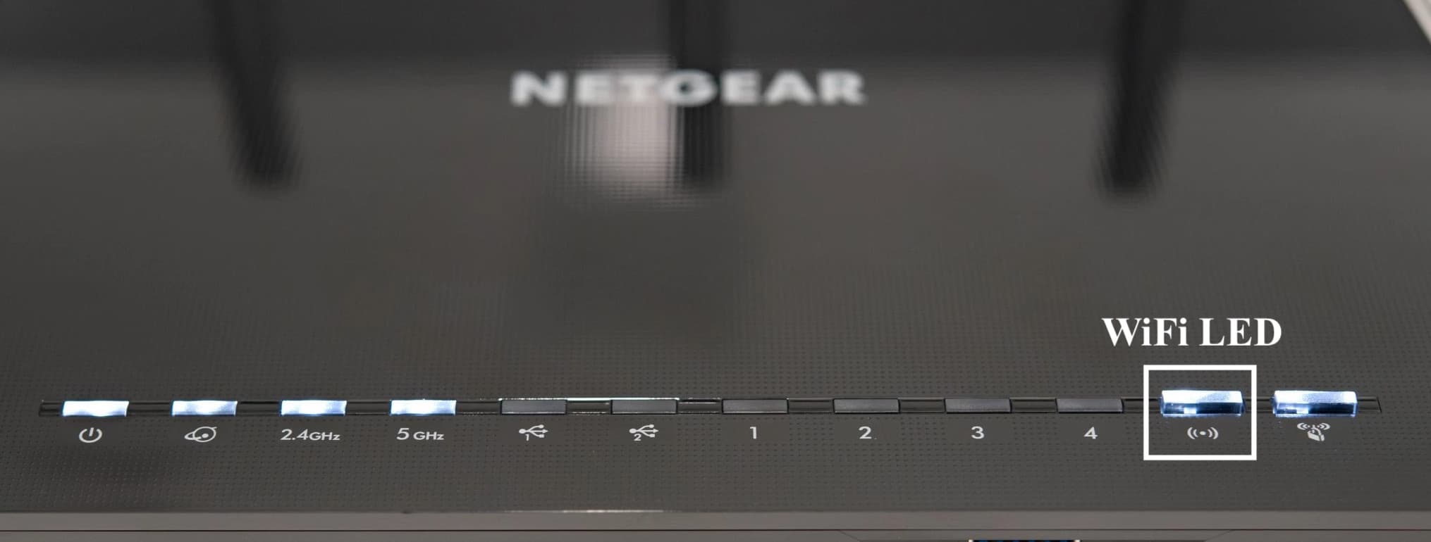 WiFi LED on Netgear Router