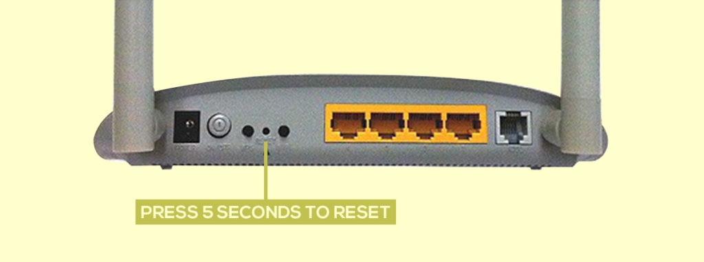 Factory Reset TP Link Router