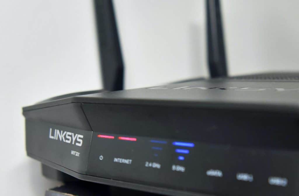 Red Light on Linksys Router