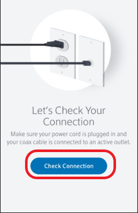 Check your Connection