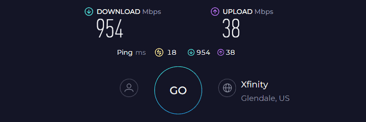 TP-Link Deco XE75 Speed Test