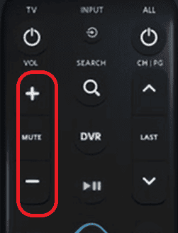 Change the volume and test if your audio device is responding