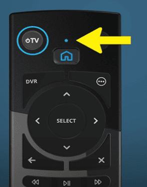 Press the power button and the brand code of your TV