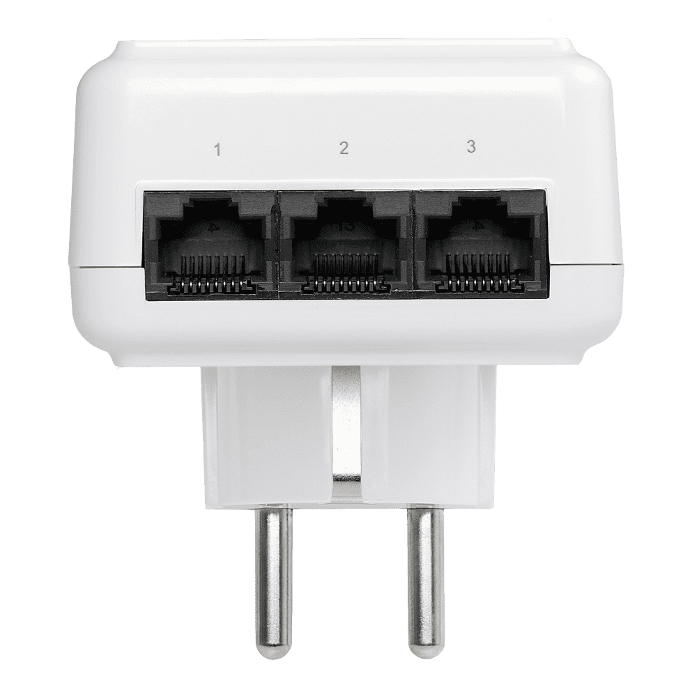 Powerline adapters with Multiple Ethernet ports