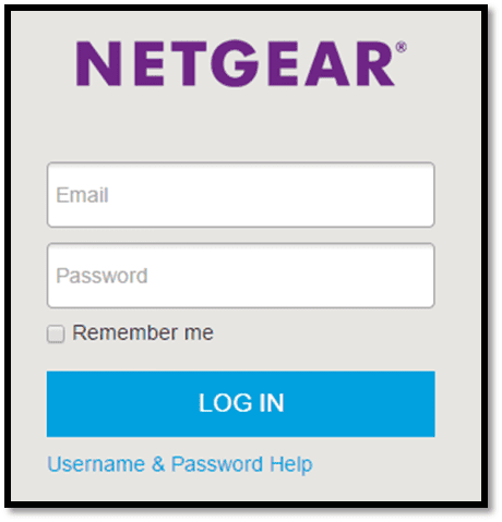 Netgear Extender Web Login Interface