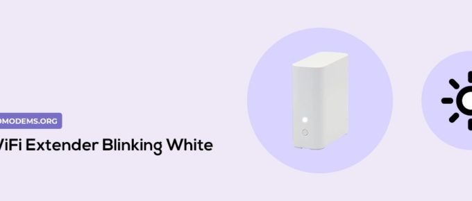 ATT WiFi Extender Blinking White
