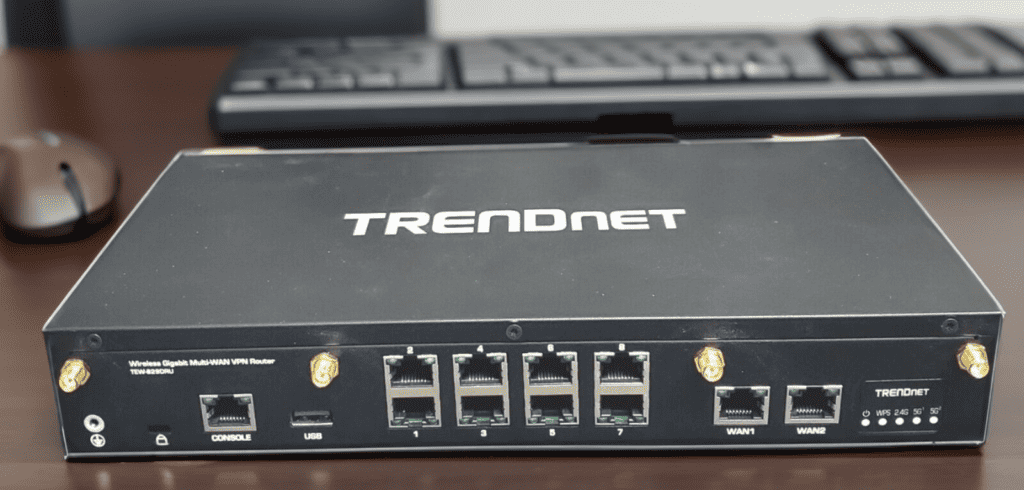 TRENDnet TEW-829DRU Ports