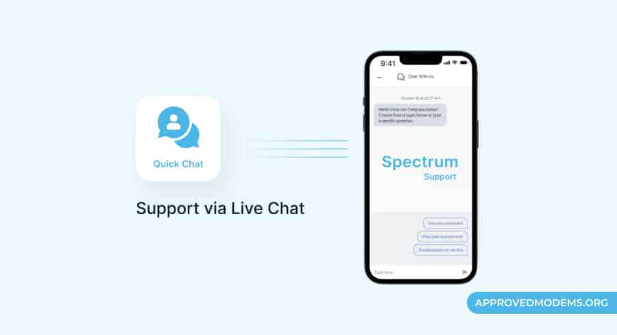 Live Chat with Spectrum