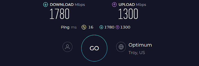 Synology RT6600ax Speed Test