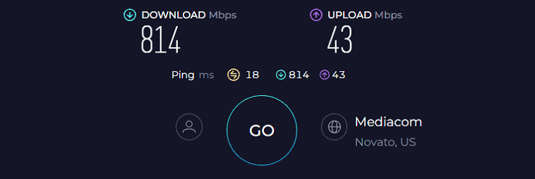 TP-Link Deco AXE75 Speed Test